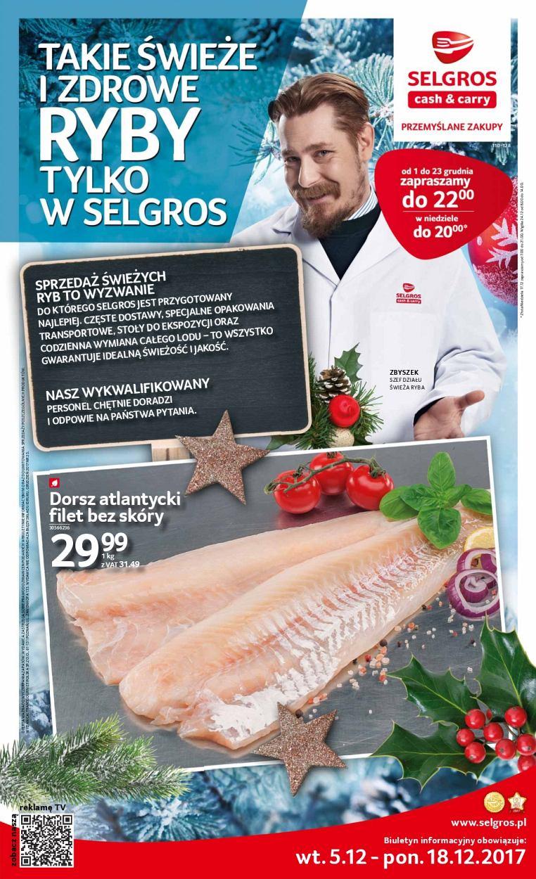 Gazetka promocyjna Selgros str. 1