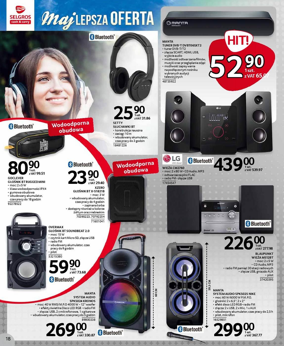 Gazetka promocyjna Selgros str. 18