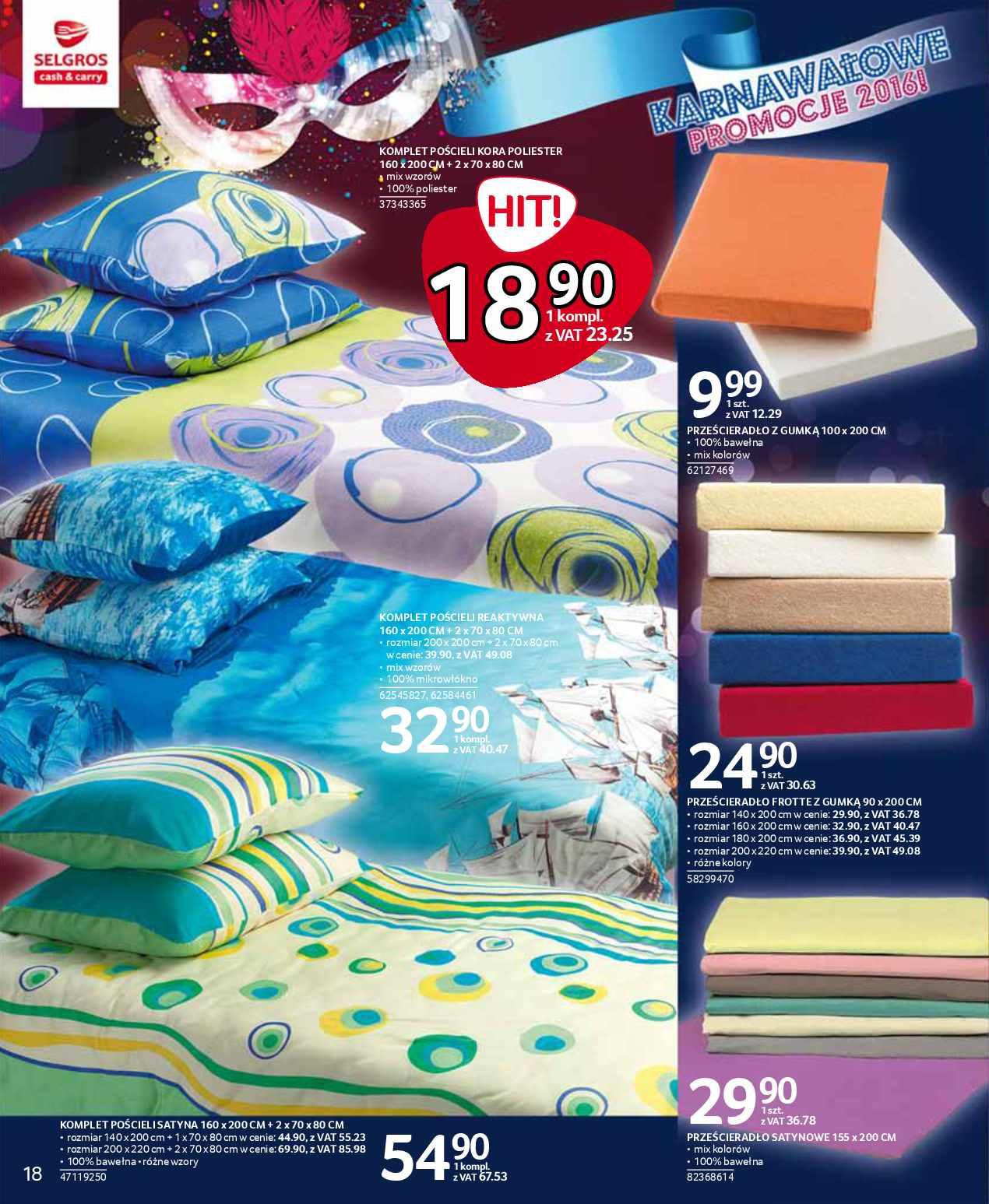 Gazetka promocyjna Selgros str. 18