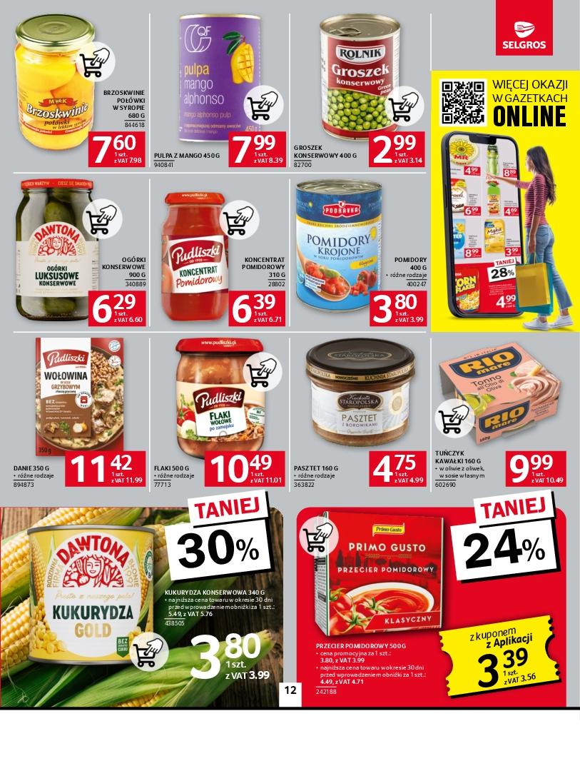 Gazetka promocyjna Selgros str. 12