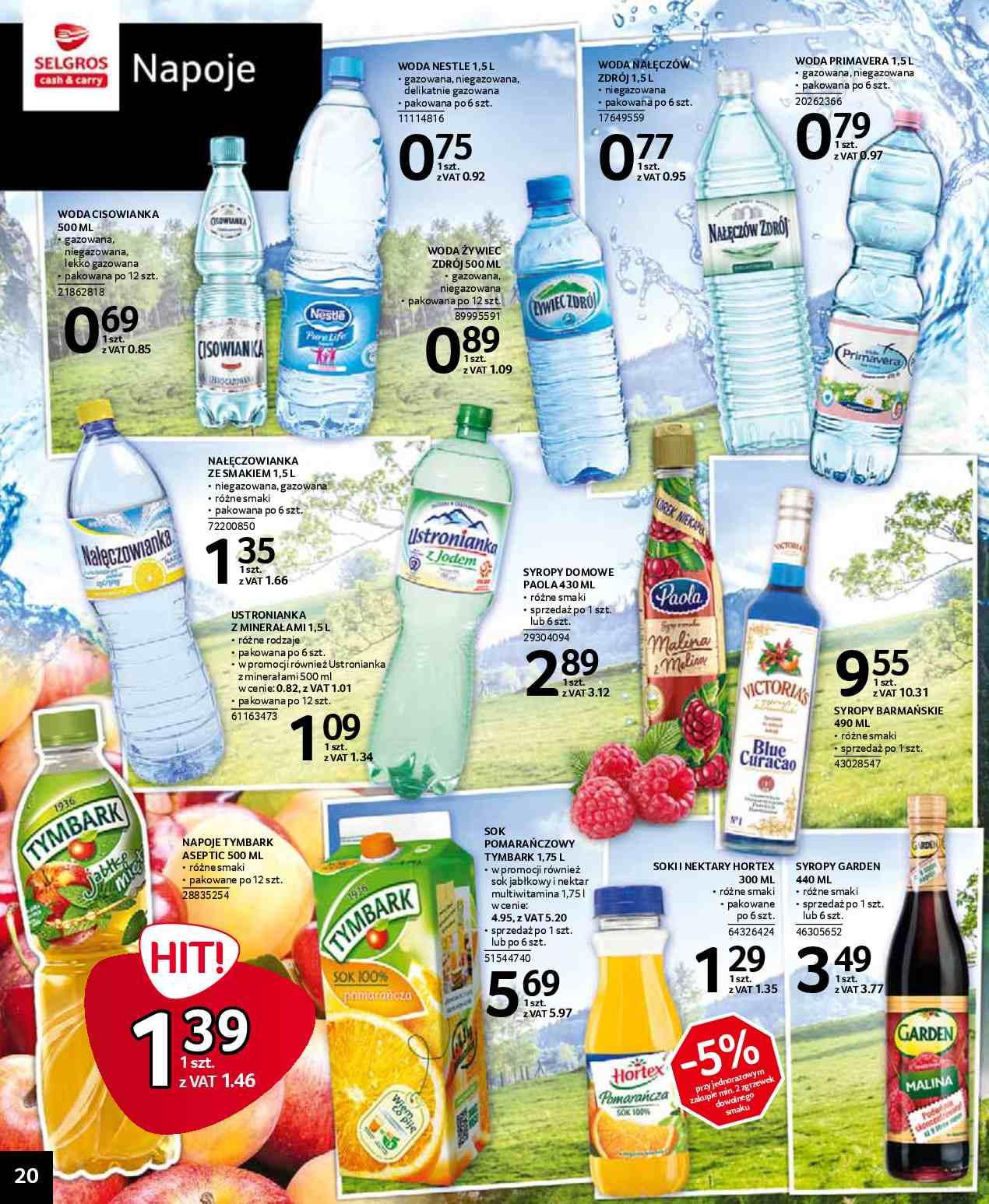 Gazetka promocyjna Selgros str. 20