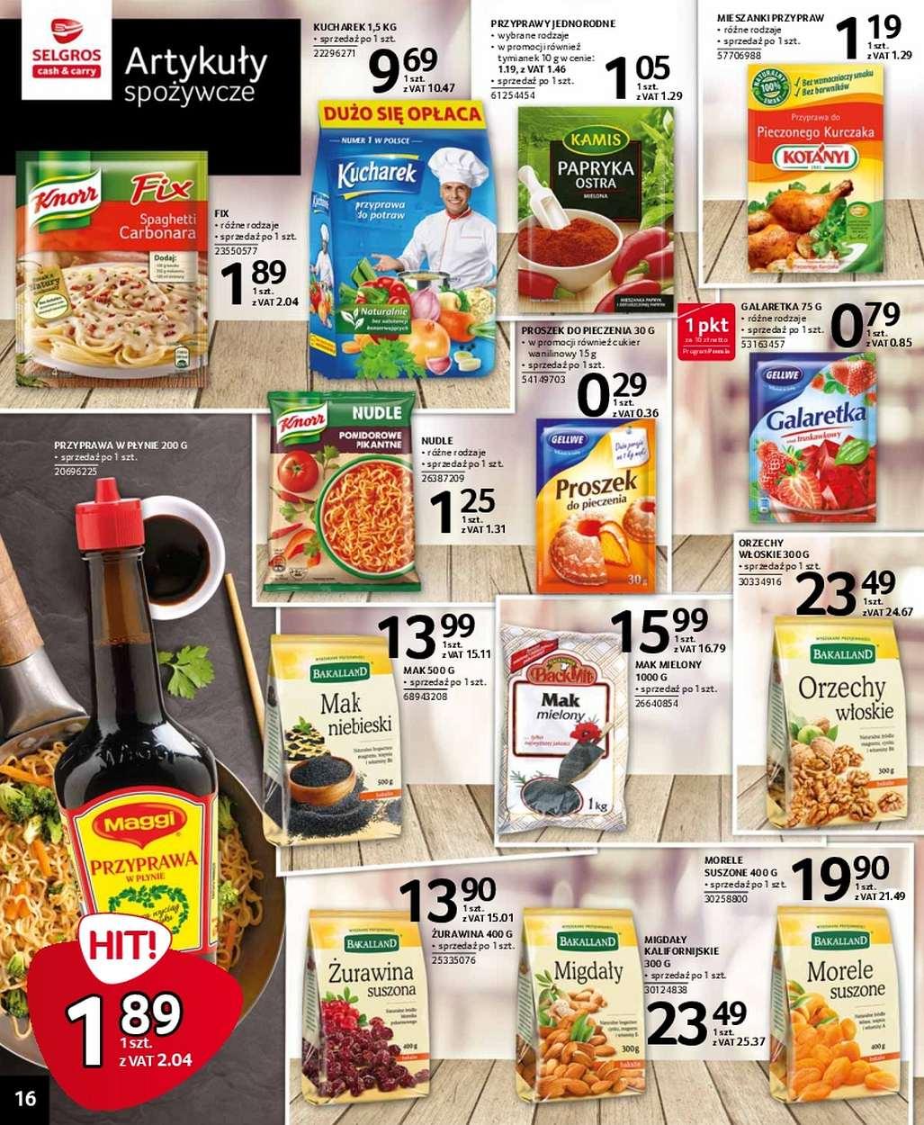 Gazetka promocyjna Selgros str. 16