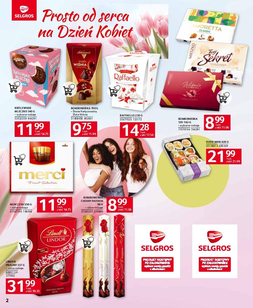 Gazetka promocyjna Selgros str. 2