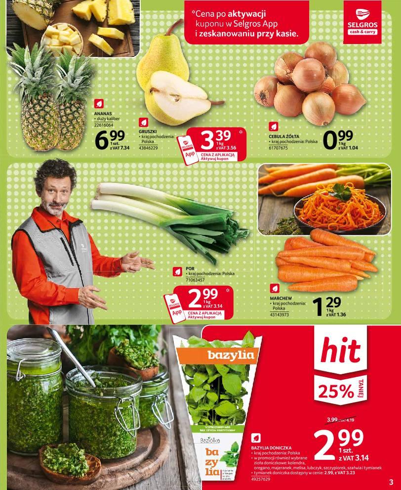 Gazetka promocyjna Selgros str. 3