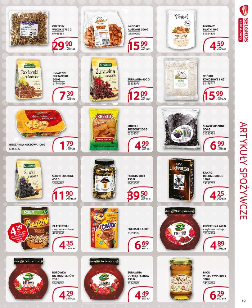 Gazetka promocyjna Selgros str. 19