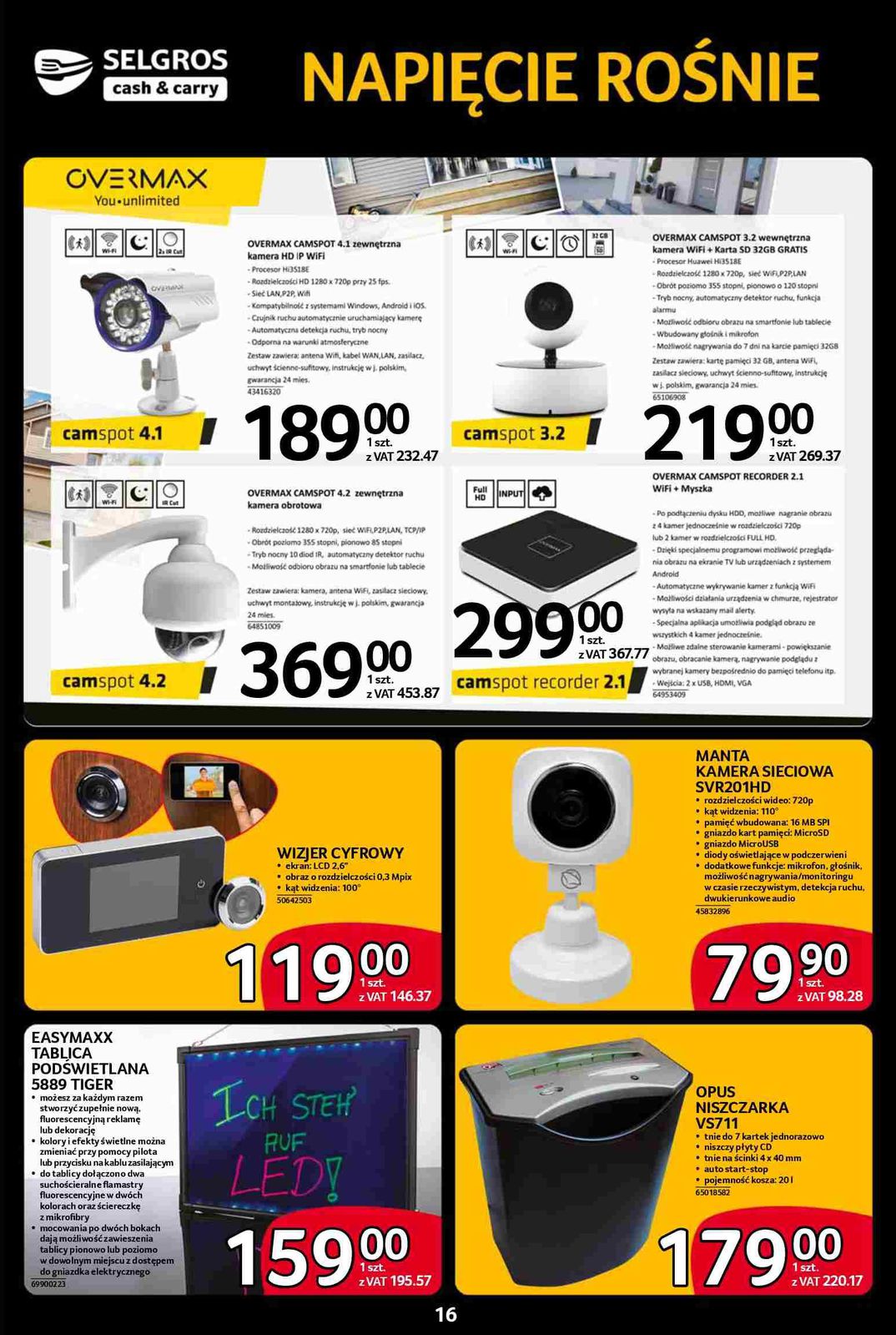 Gazetka promocyjna Selgros str. 16