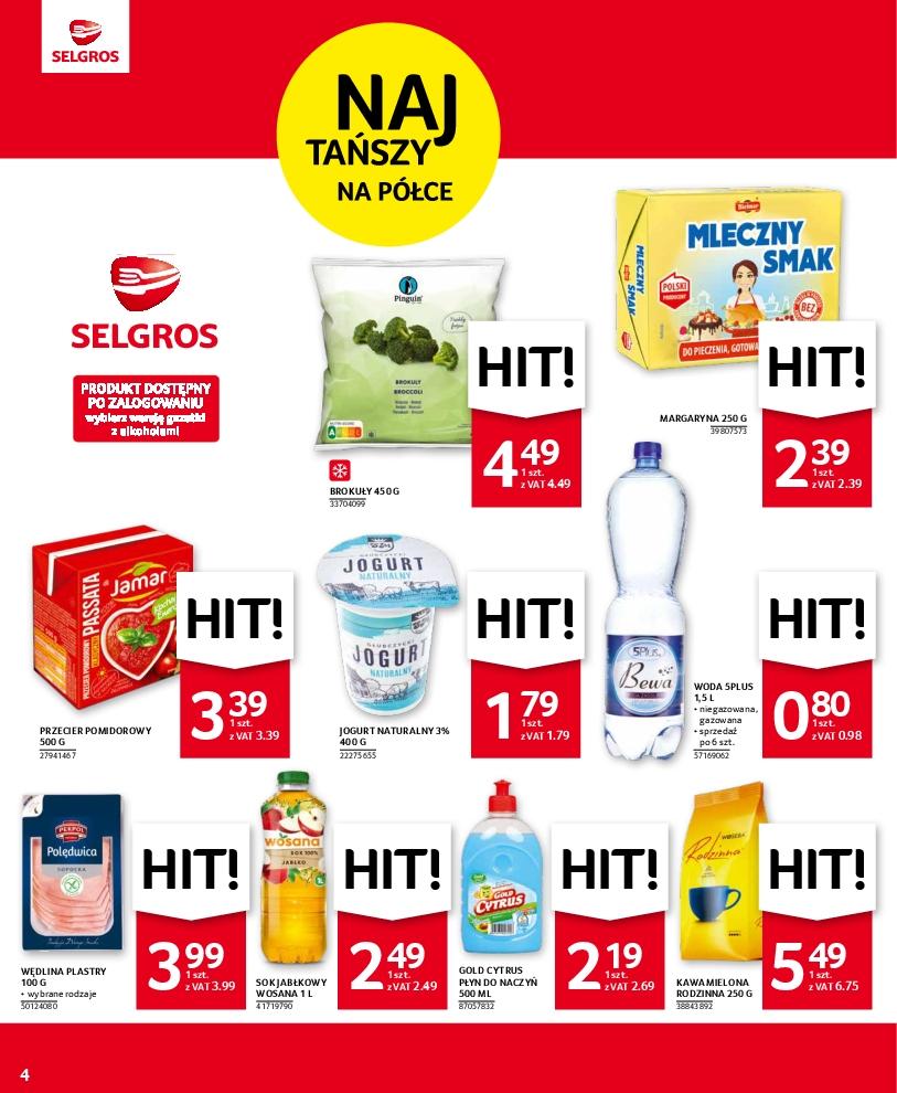 Gazetka promocyjna Selgros str. 4