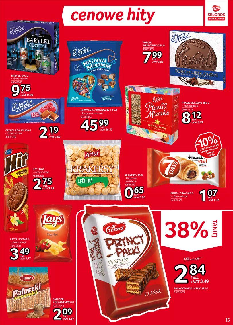 Gazetka promocyjna Selgros str. 15