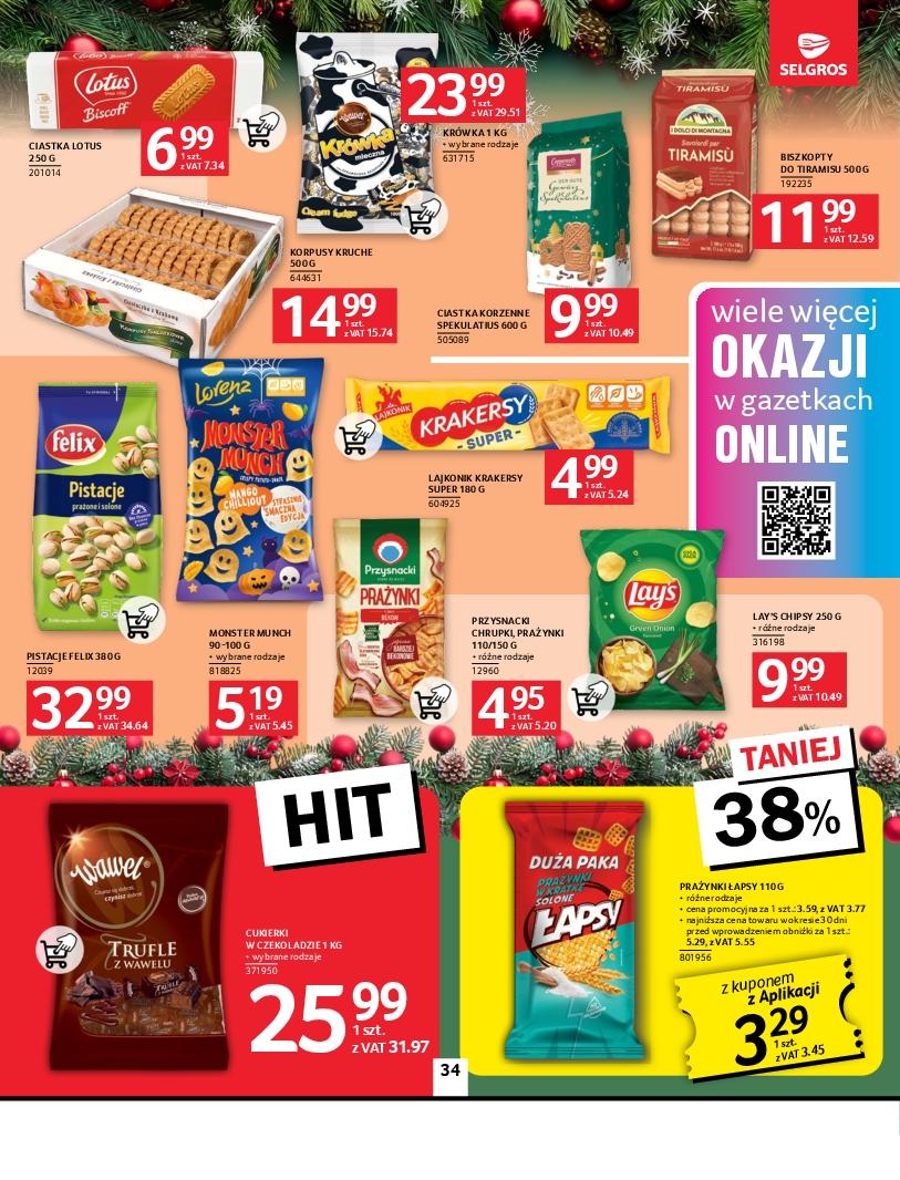 Gazetka promocyjna Selgros str. 34