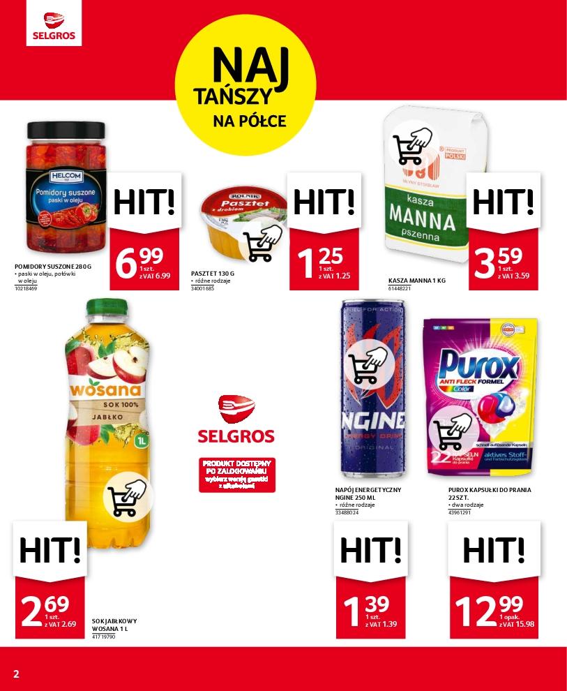 Gazetka promocyjna Selgros str. 2