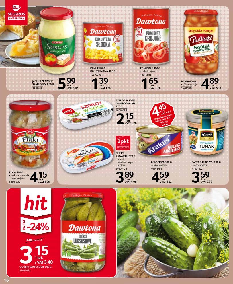 Gazetka promocyjna Selgros str. 16