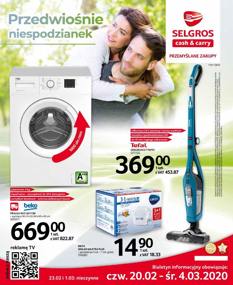 Gazetka promocyjna Selgros str. 1