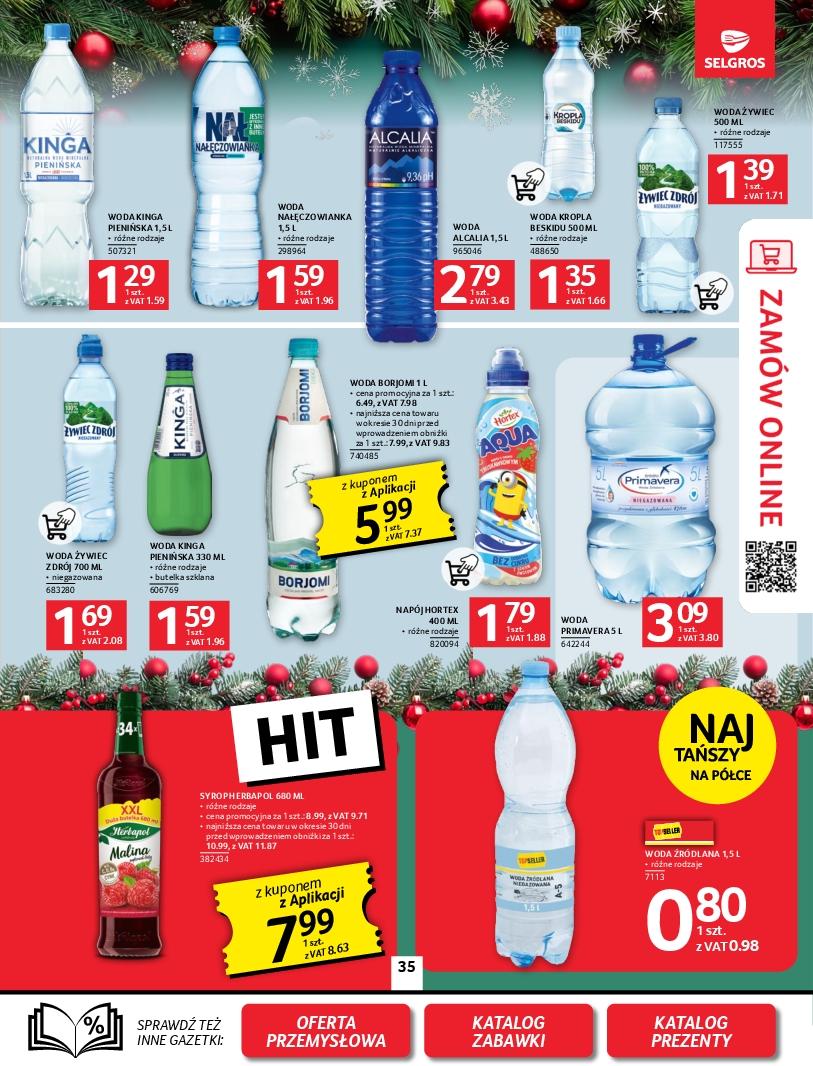 Gazetka promocyjna Selgros str. 35