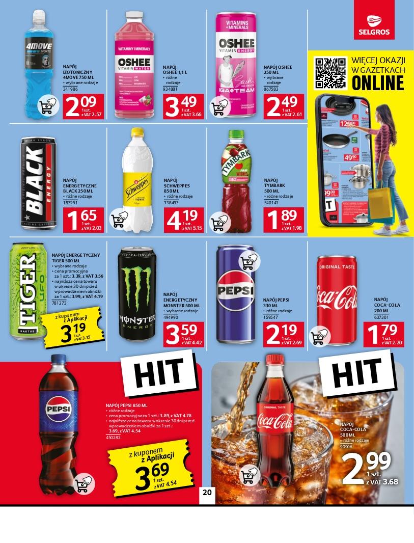 Gazetka promocyjna Selgros str. 20