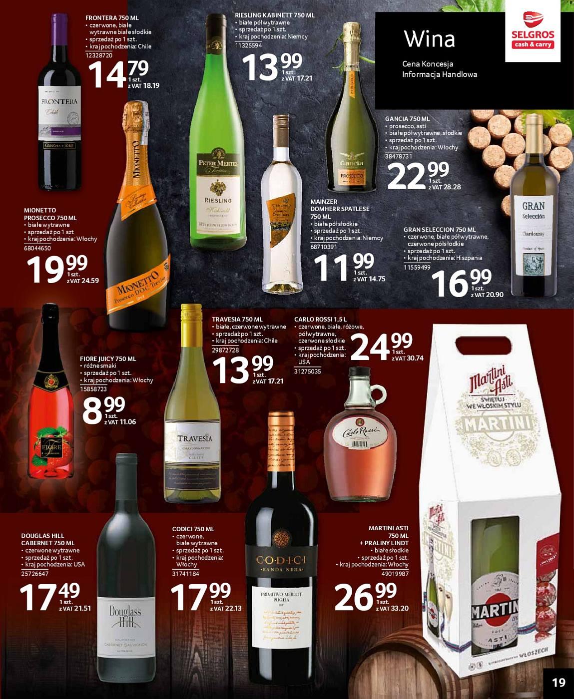 Gazetka promocyjna Selgros str. 19