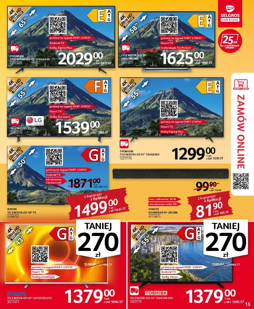 Gazetka promocyjna Selgros str. 15