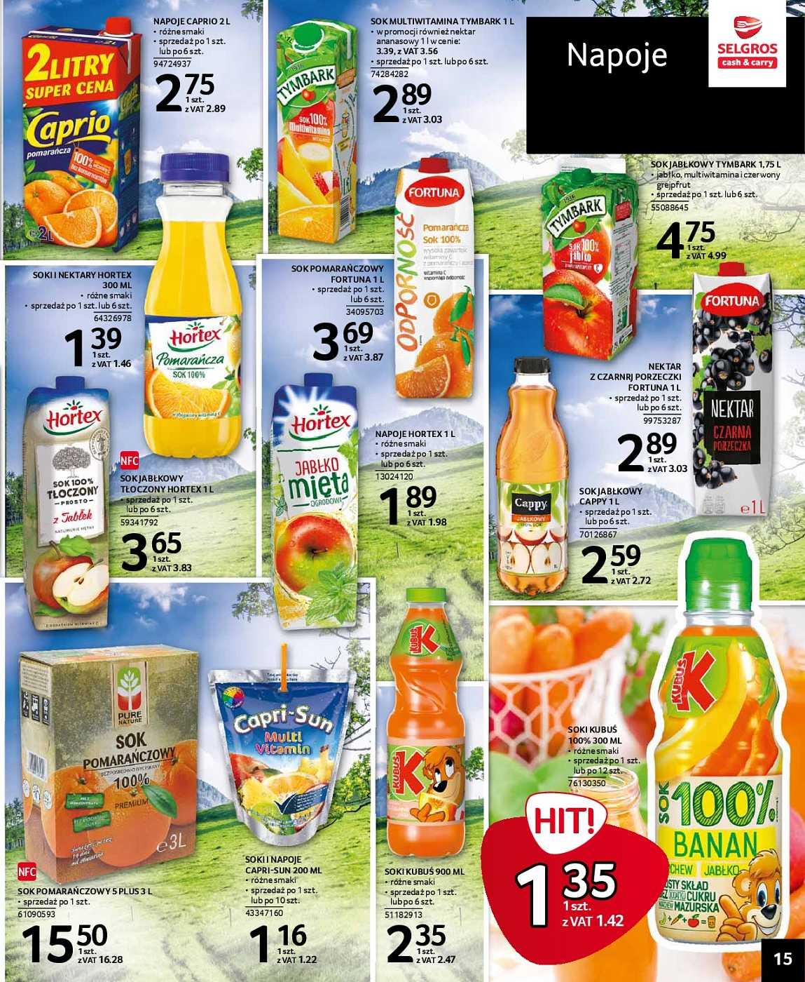 Gazetka promocyjna Selgros str. 15