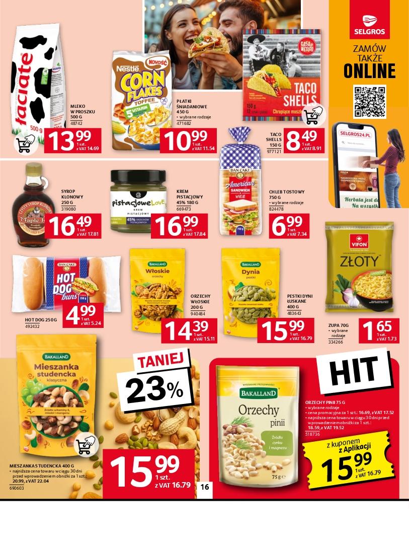 Gazetka promocyjna Selgros str. 16