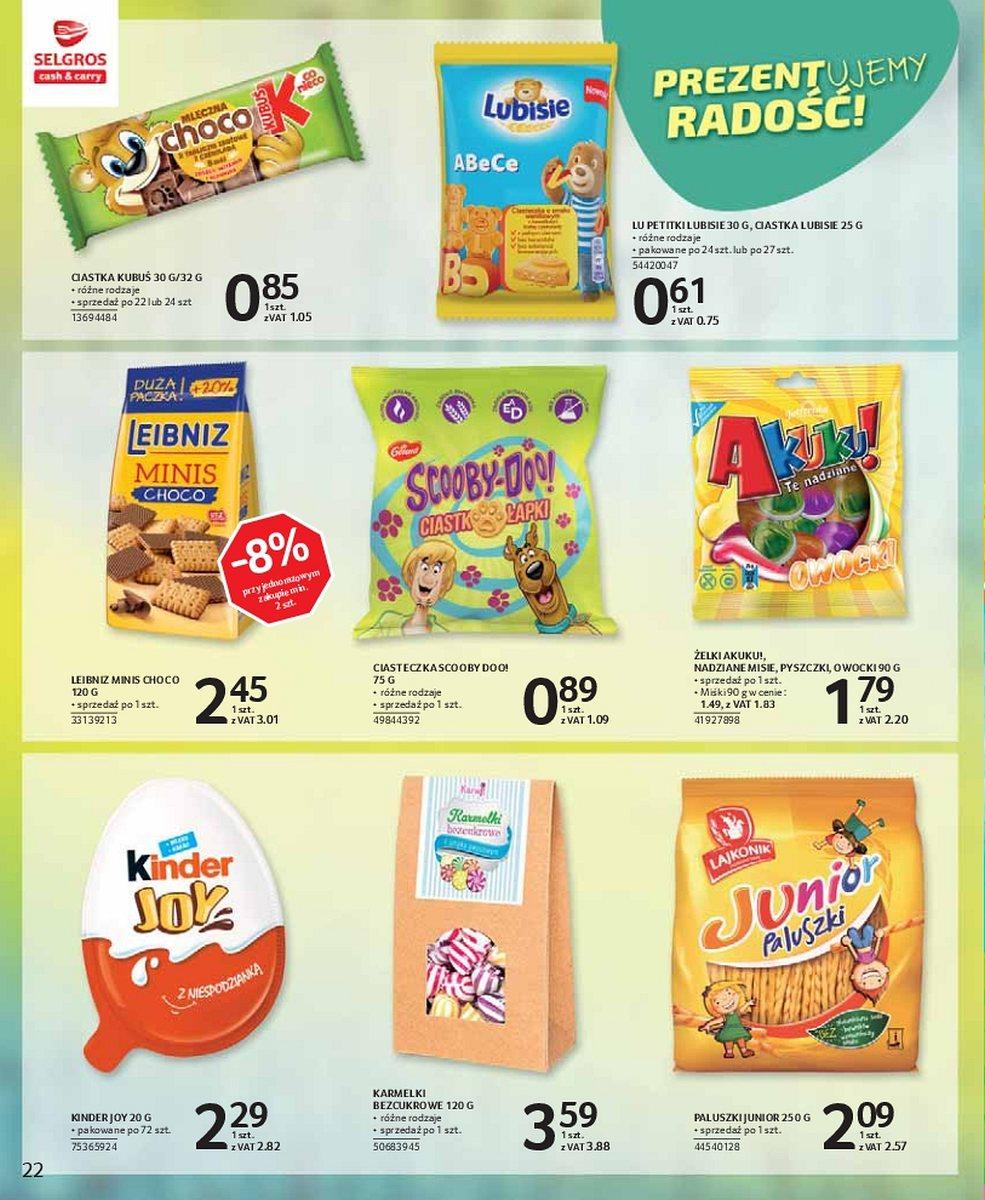 Gazetka promocyjna Selgros str. 22
