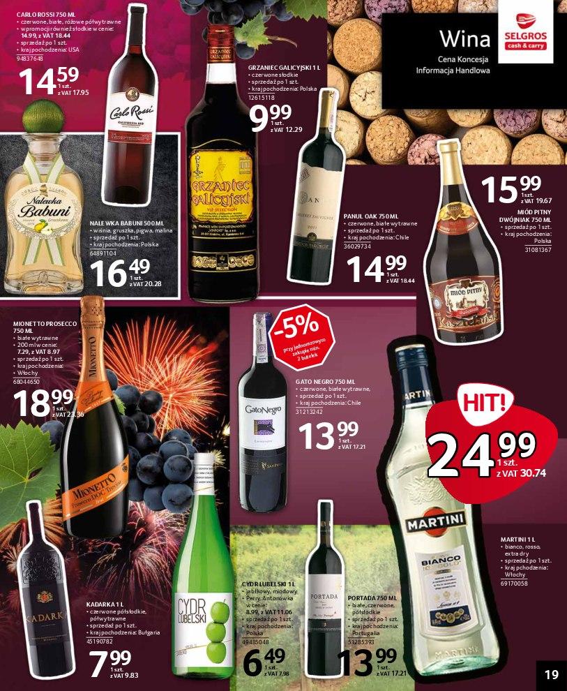 Gazetka promocyjna Selgros str. 19