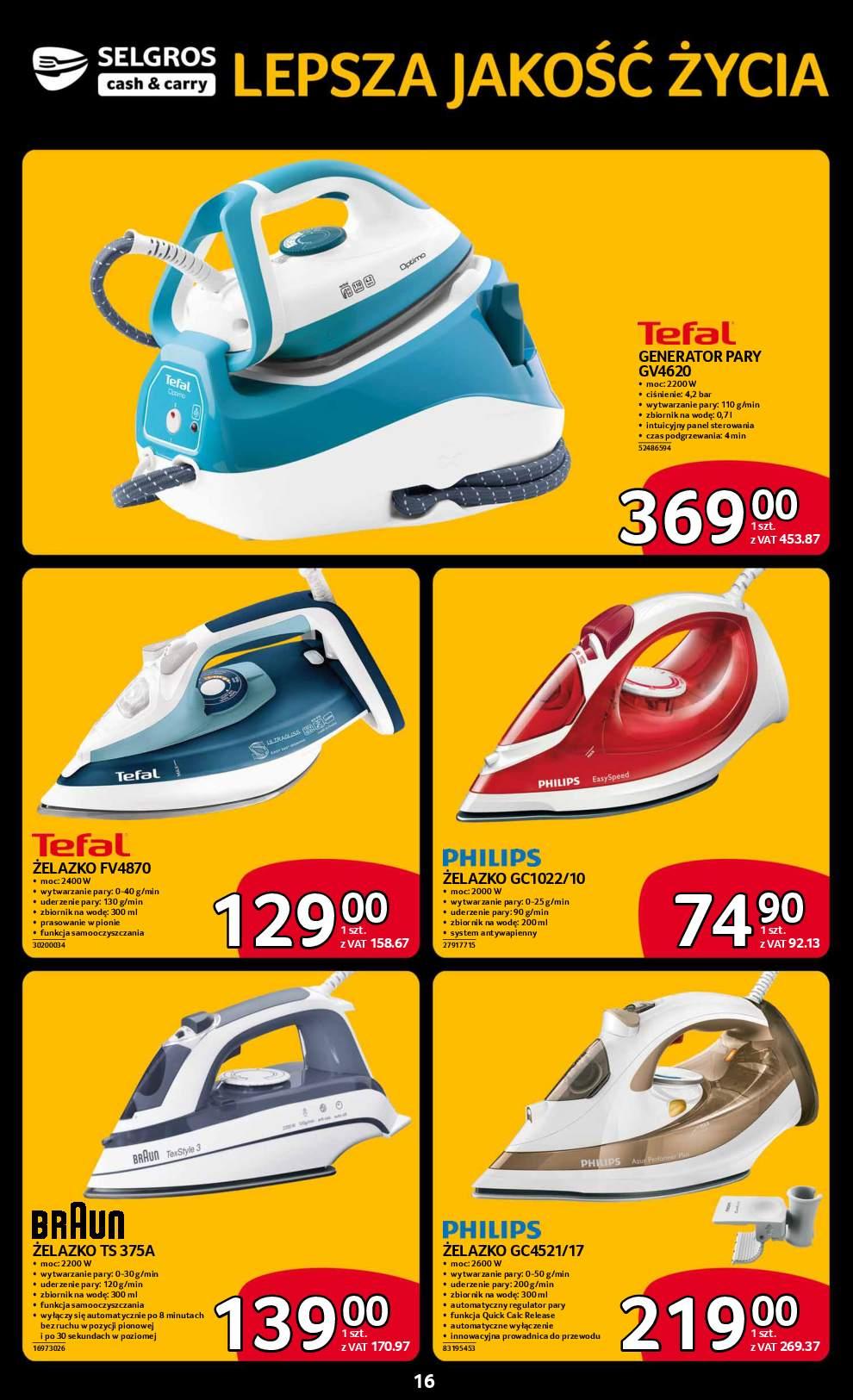 Gazetka promocyjna Selgros str. 16