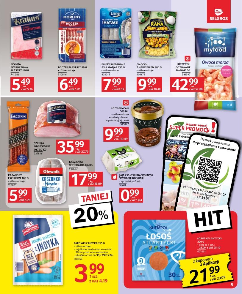 Gazetka promocyjna Selgros str. 5