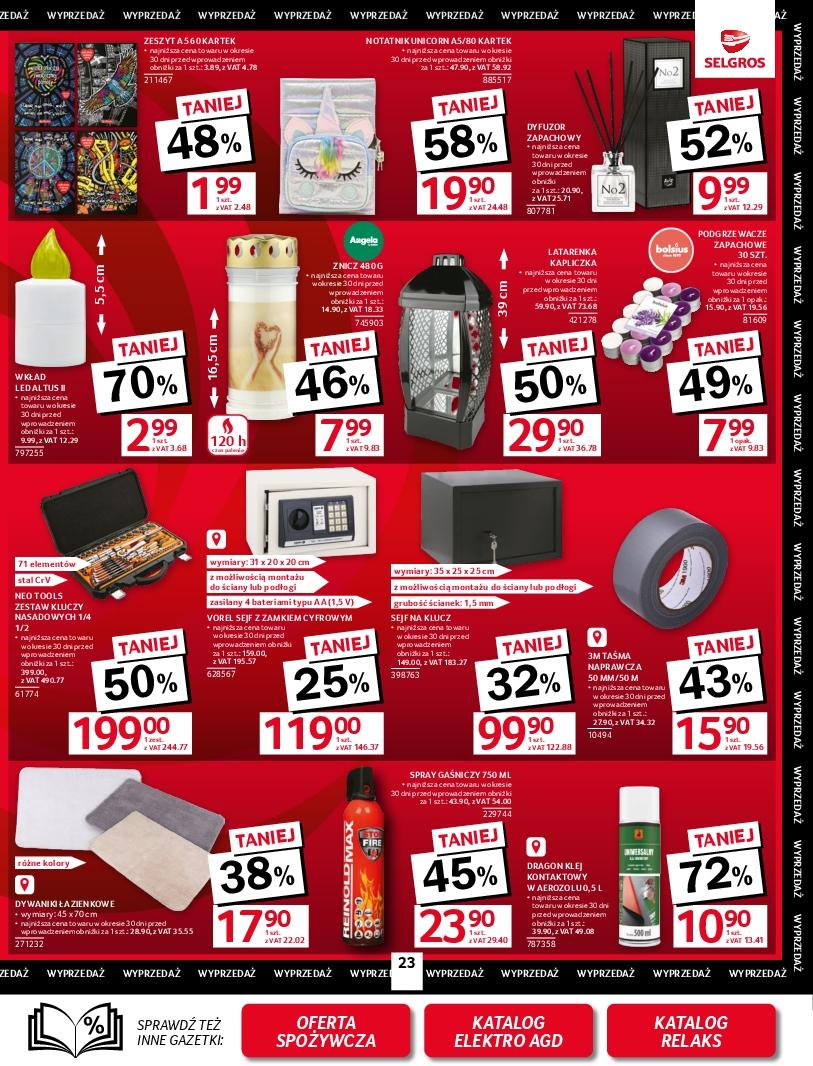 Gazetka promocyjna Selgros str. 23