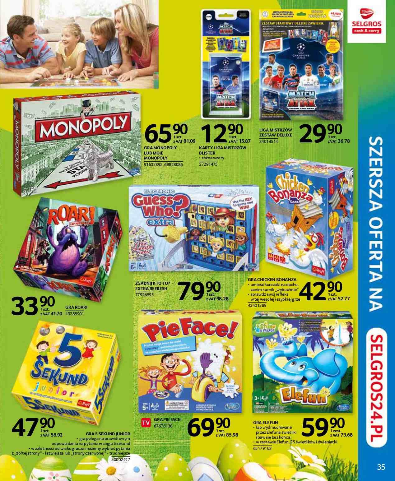 Gazetka promocyjna Selgros str. 35