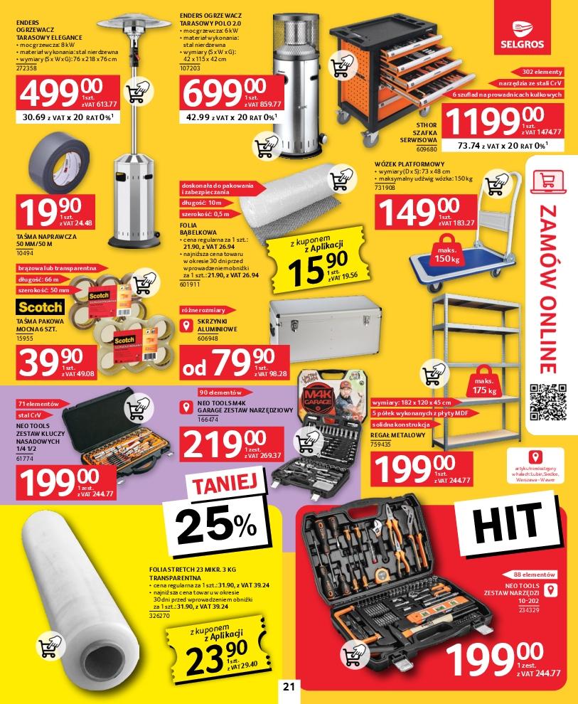 Gazetka promocyjna Selgros str. 21