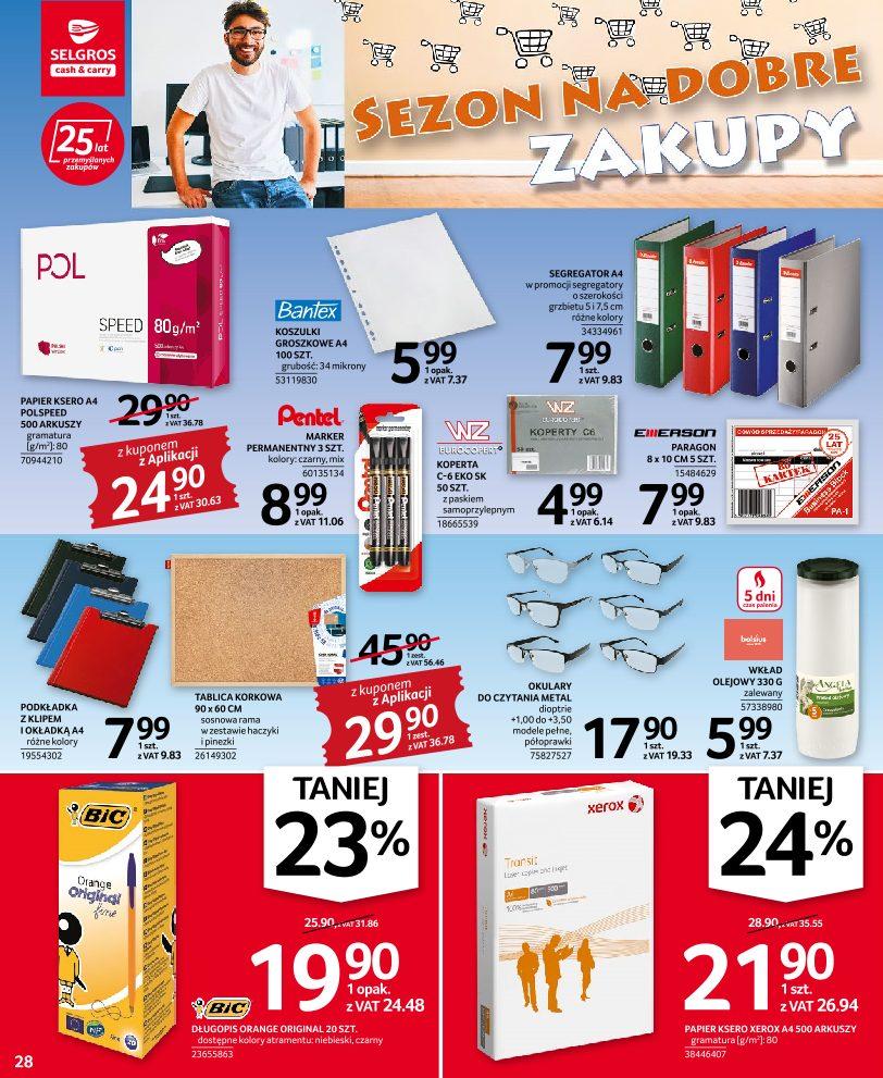Gazetka promocyjna Selgros str. 28