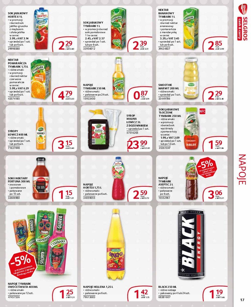 Gazetka promocyjna Selgros str. 17