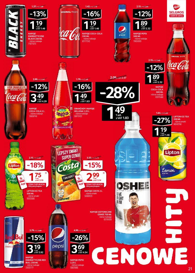 Gazetka promocyjna Selgros str. 21