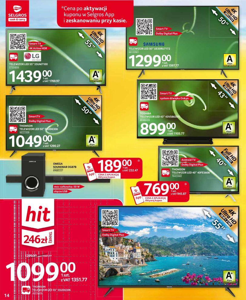 Gazetka promocyjna Selgros str. 14