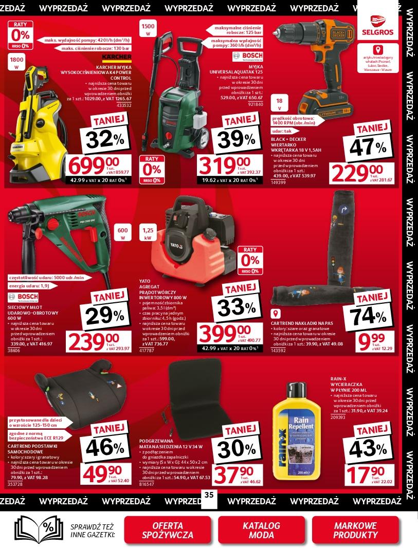 Gazetka promocyjna Selgros str. 37
