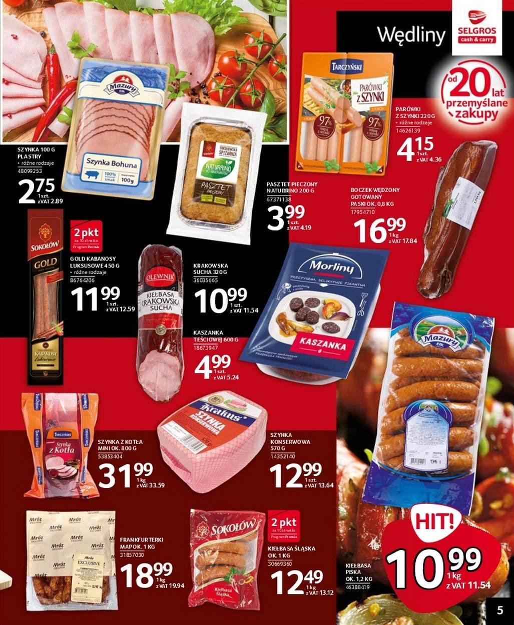 Gazetka promocyjna Selgros str. 5