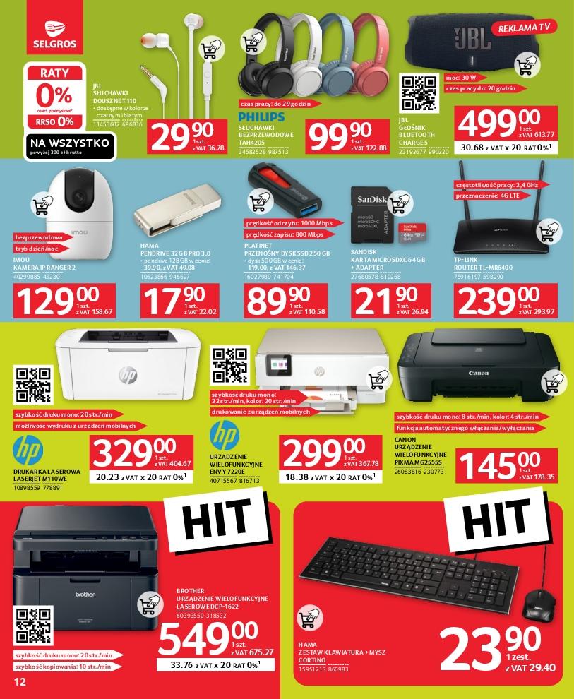 Gazetka promocyjna Selgros str. 12