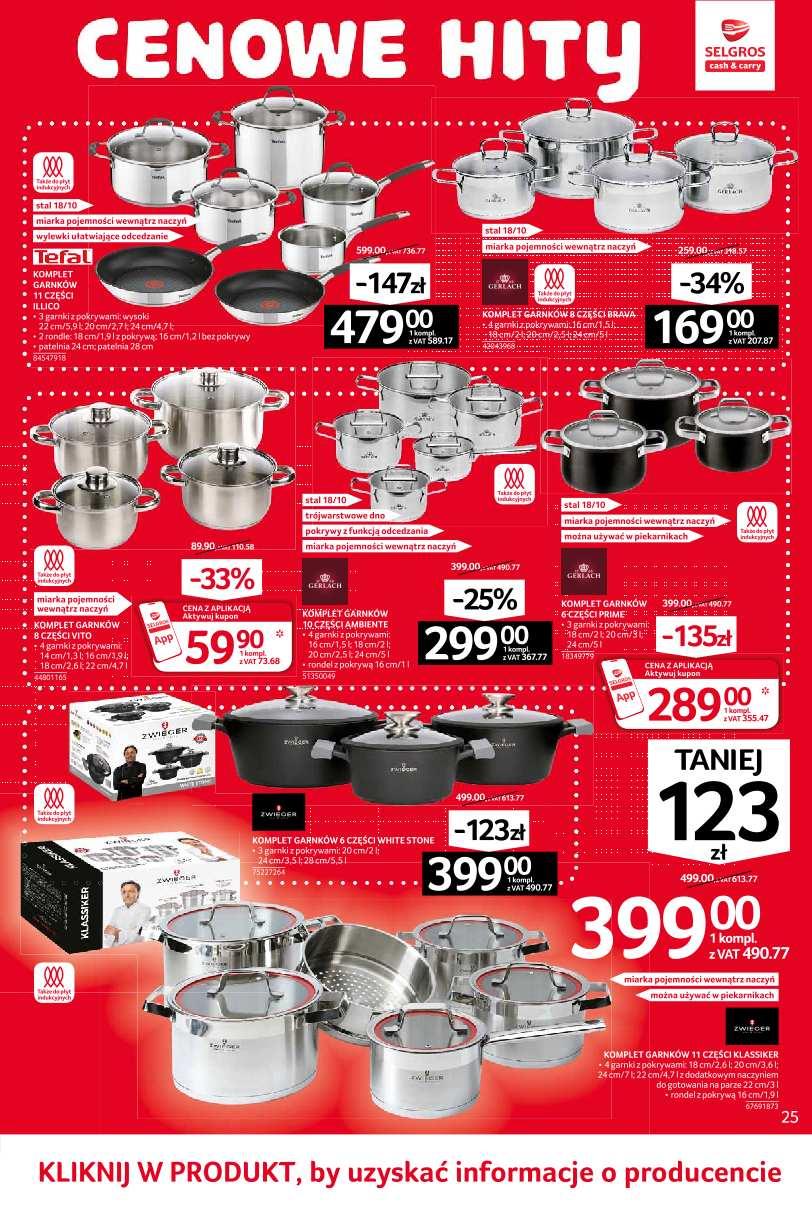Gazetka promocyjna Selgros str. 25