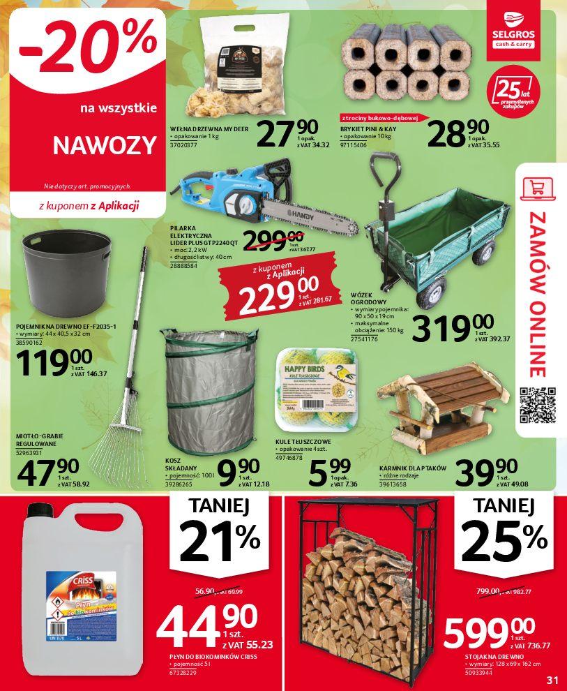 Gazetka promocyjna Selgros str. 31