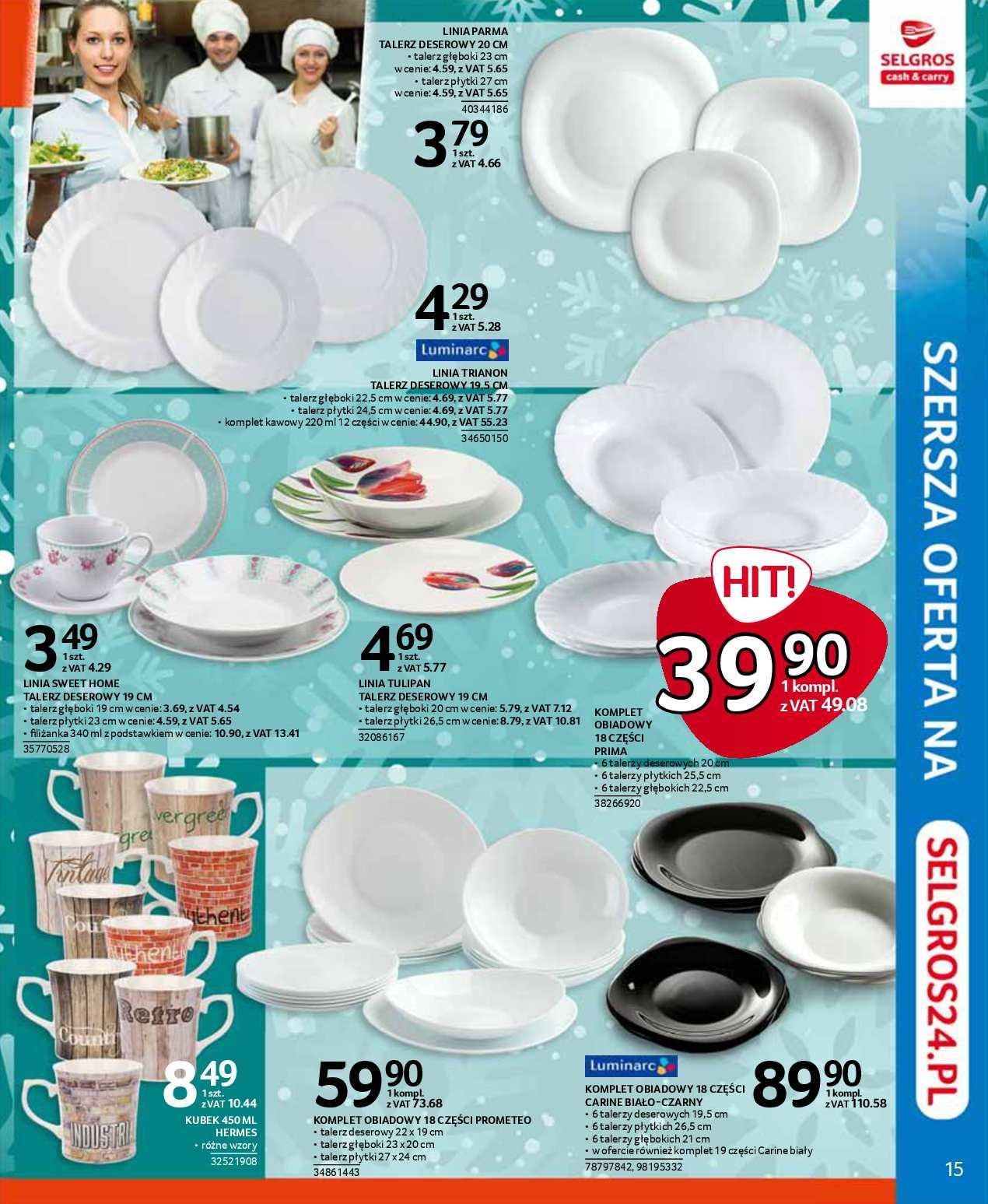 Gazetka promocyjna Selgros str. 15
