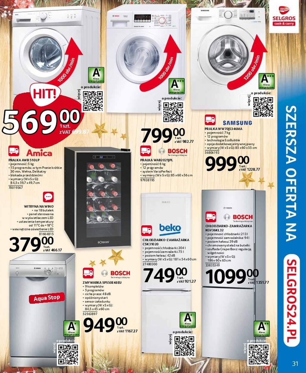 Gazetka promocyjna Selgros str. 31