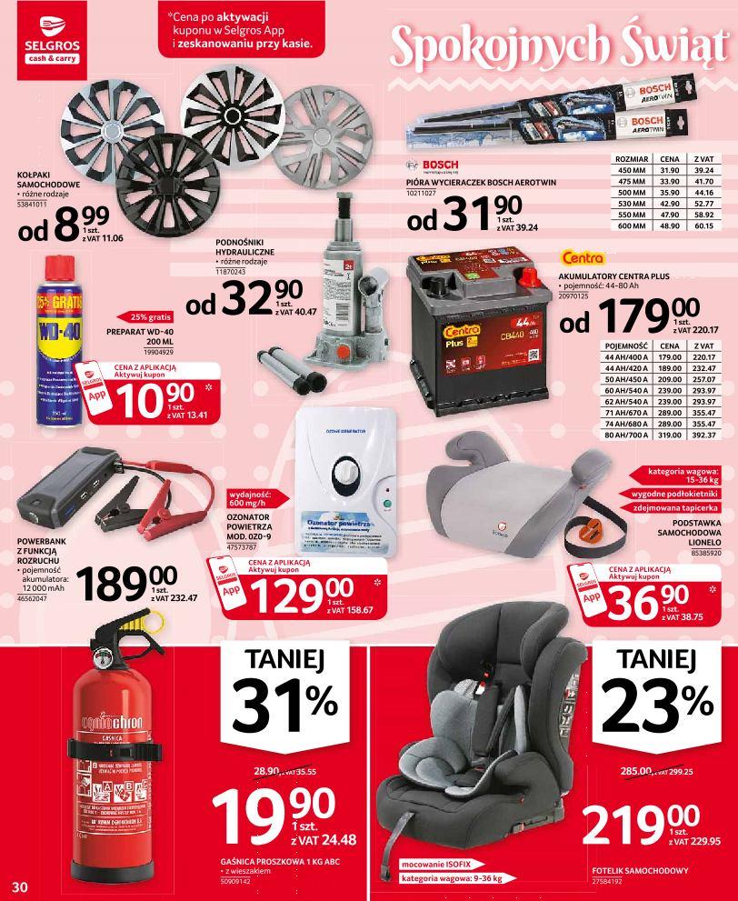 Gazetka promocyjna Selgros str. 30