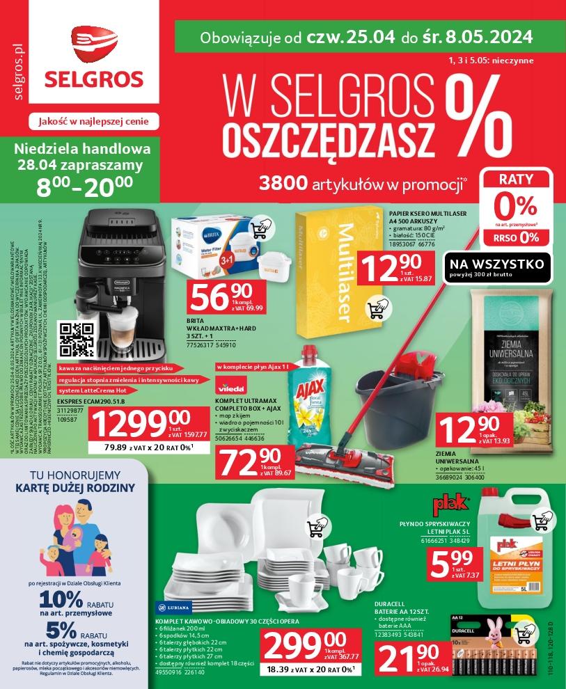Gazetka promocyjna Selgros str. 1