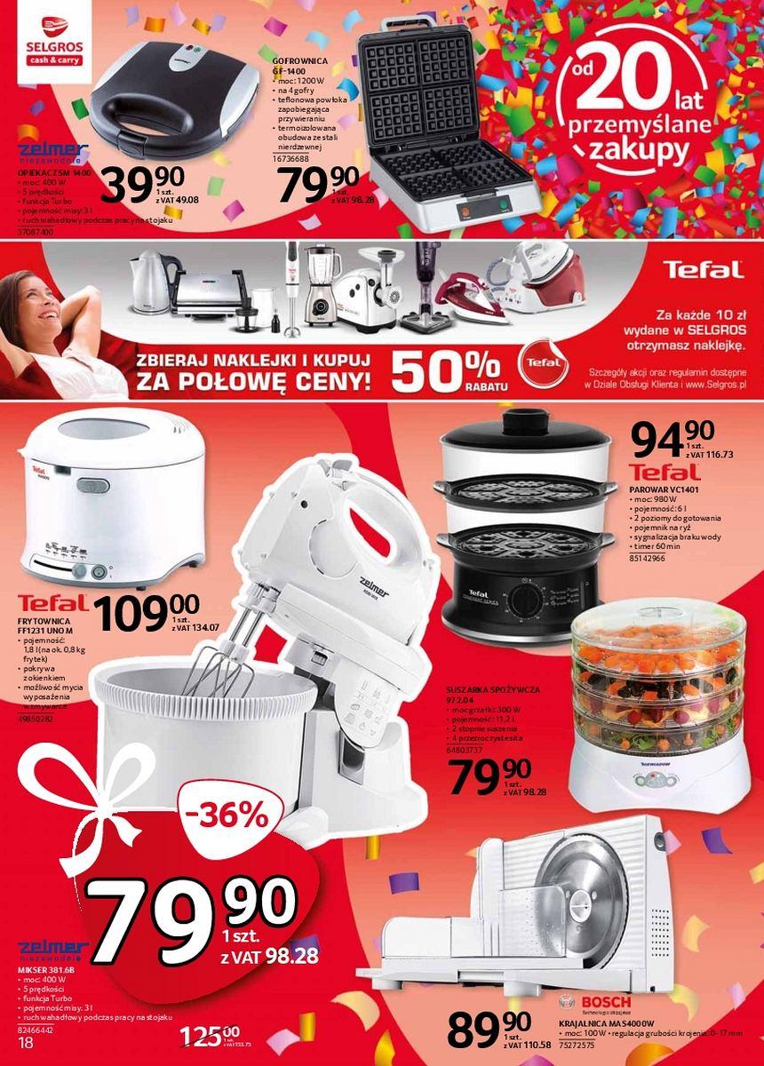 Gazetka promocyjna Selgros str. 18
