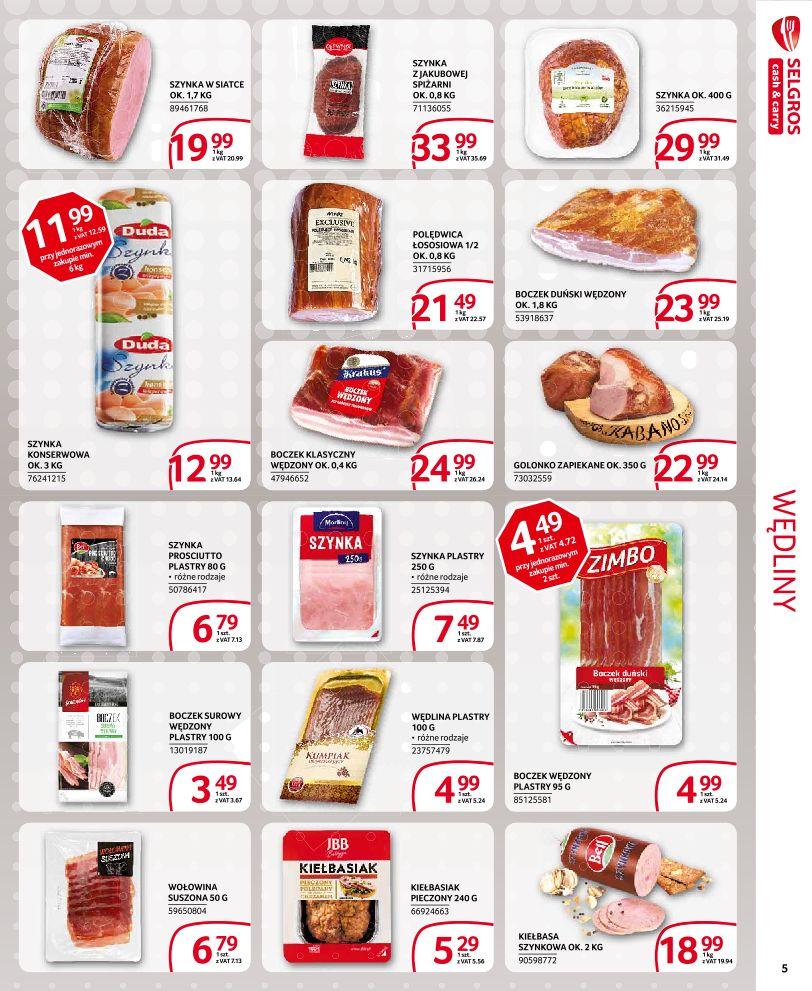 Gazetka promocyjna Selgros str. 5