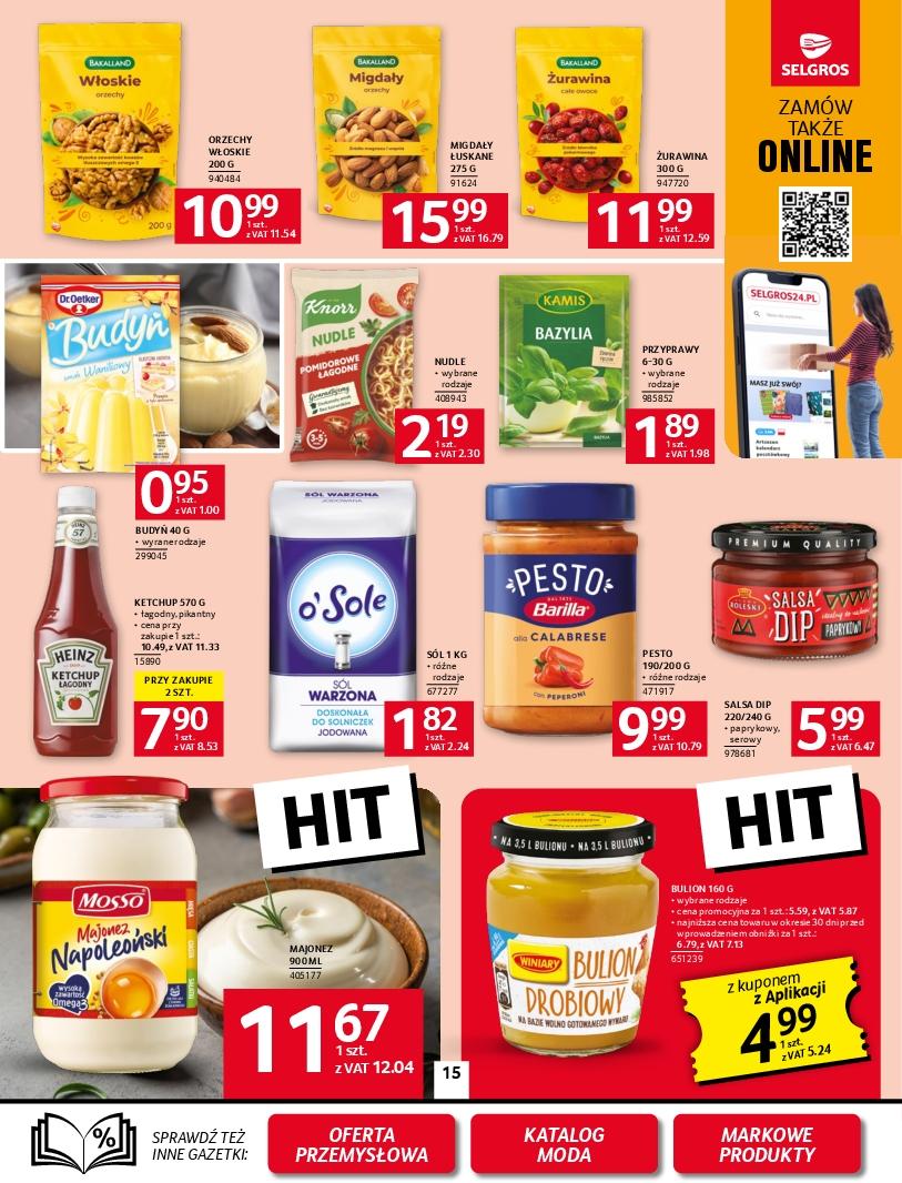 Gazetka promocyjna Selgros str. 15
