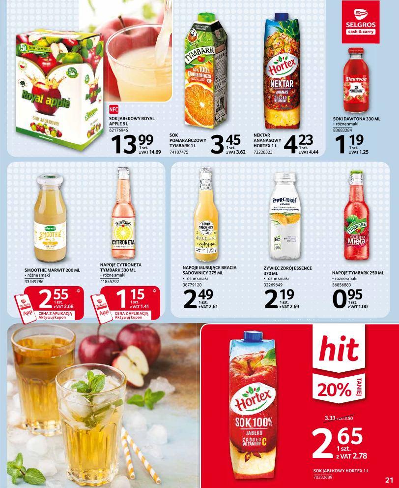 Gazetka promocyjna Selgros str. 21