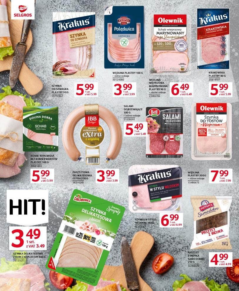 Gazetka promocyjna Selgros str. 12