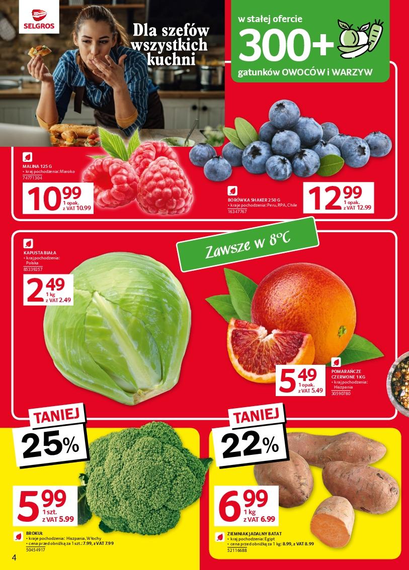 Gazetka promocyjna Selgros str. 4