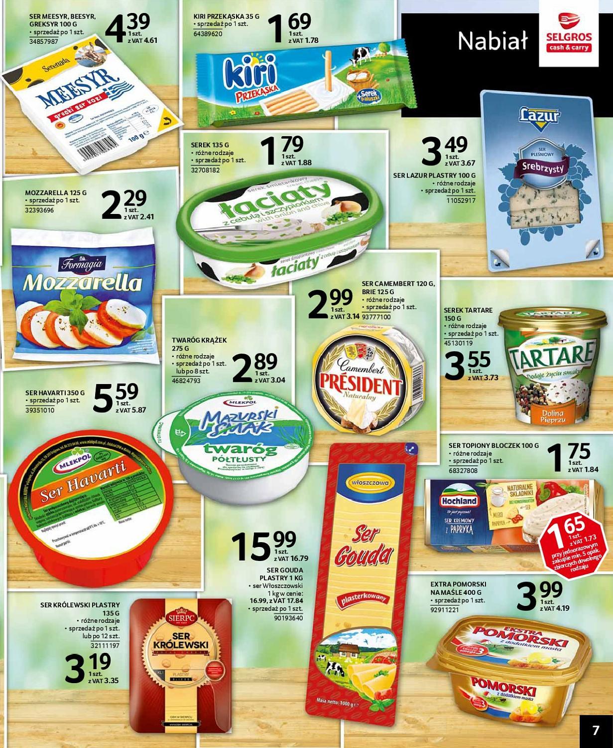Gazetka promocyjna Selgros str. 7