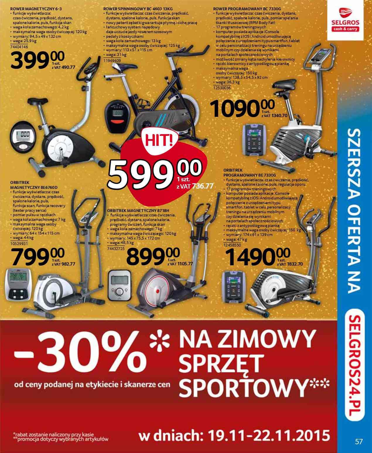 Gazetka promocyjna Selgros str. 57